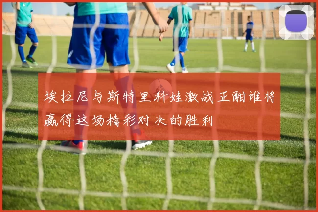 埃拉尼与斯特里科娃激战正酣谁将赢得这场精彩对决的胜利