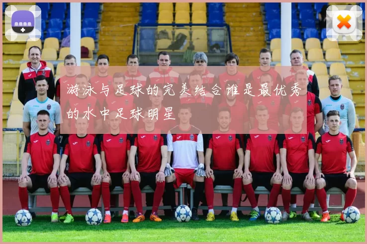 游泳与足球的完美结合谁是最优秀的水中足球明星