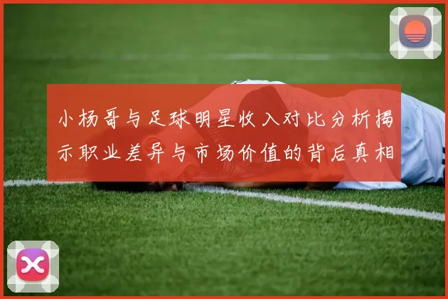 小杨哥与足球明星收入对比分析揭示职业差异与市场价值的背后真相