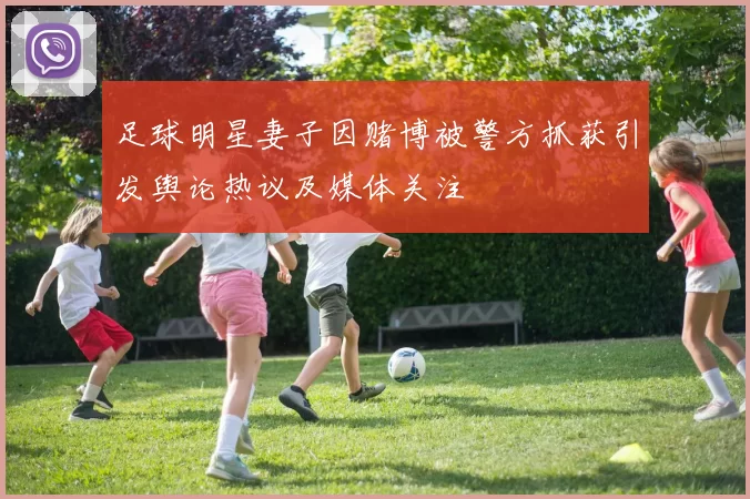 足球明星妻子因赌博被警方抓获引发舆论热议及媒体关注