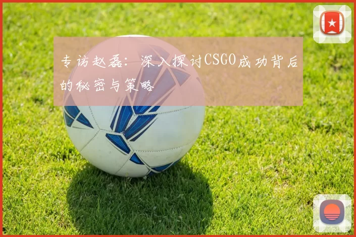 专访赵磊：深入探讨CSGO成功背后的秘密与策略